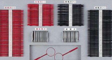 驗光鏡片箱中的小孔鏡